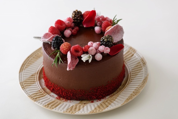 Franze＆Evans London 表参道「Christmas Chocolate Cake Beetroot Cake」(5501円)