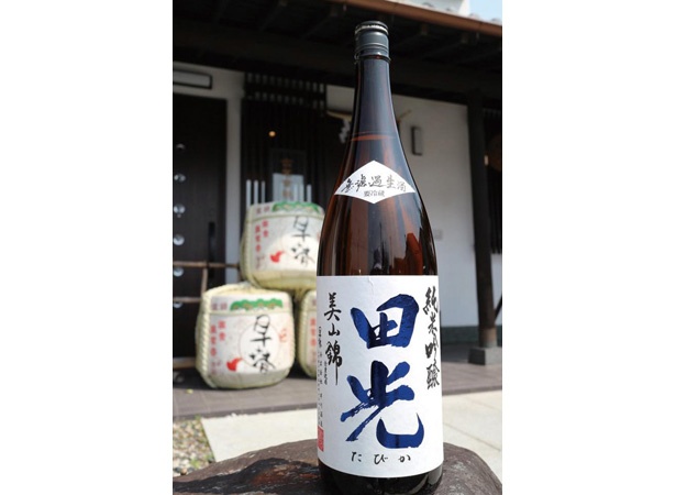 「早川酒造」では、日本酒の製造説明、きき酒体験ができる