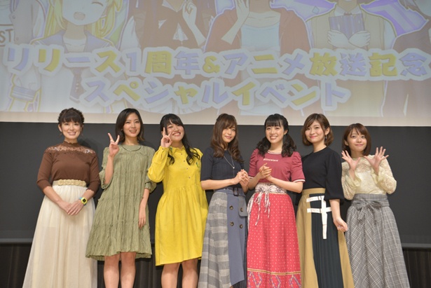 「ソラとウミのアイダ」メインキャスト6人が総出演のリリース