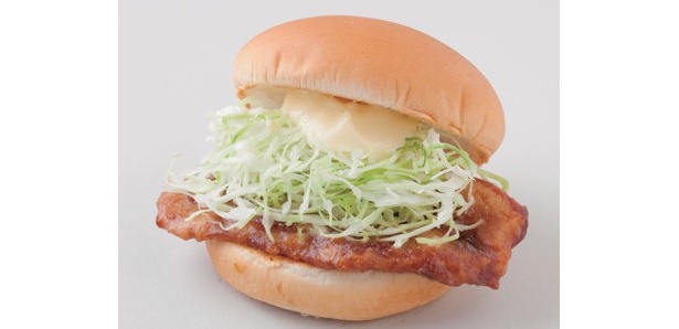 関東・甲信・静岡エリアの「ポークソテーバーガー生姜風味」360円