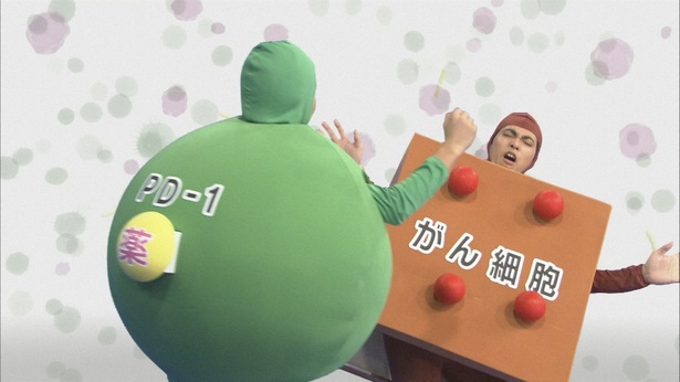 免疫細胞ががん細胞と戦う!? 仕組みを分かりやすく着ぐるみで解説