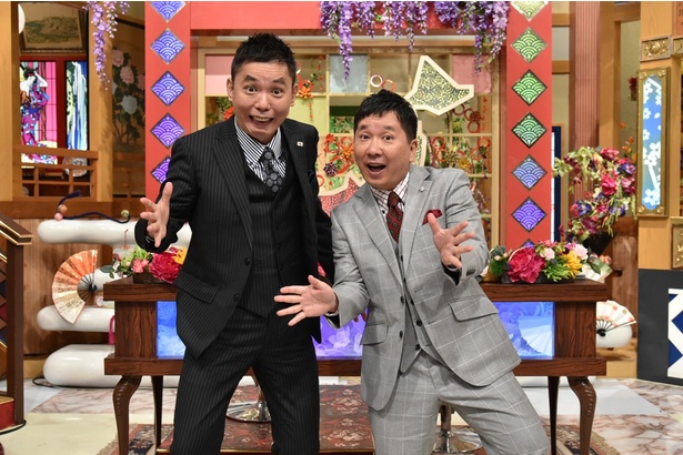 【写真を見る】太田光、井澤健太朗アナウンサーに「そのうち安住紳一郎アナや羽鳥慎一アナも蹴落とすかも」