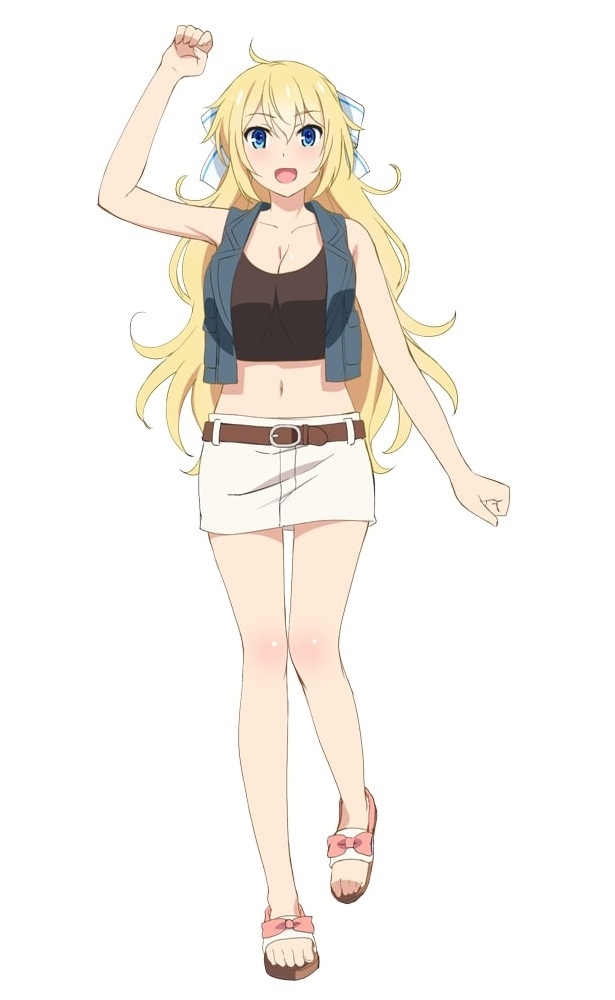 イーグル(CV:大和田仁美)。那覇基地からやってきたアニマの少女。戦績優秀、天真爛漫、能天気な自信家で、いつも明るく無邪気に敵機を撃墜