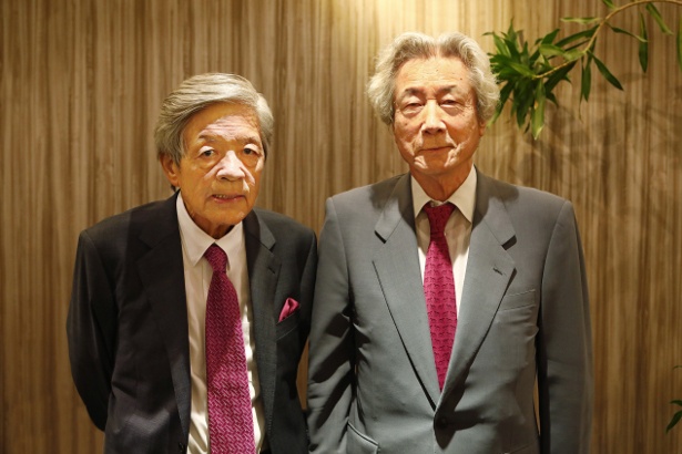 田原総一朗と小泉純一郎が激論を交わす
