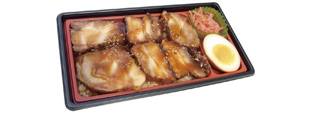 ローソンの「直火焼炙りチャーシュー弁当」(498円/8月31日発売)もオススメ