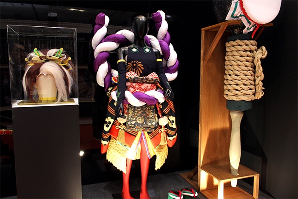 市川猿之助監修の「石川五右衛門」の衣装。東京展ではこれを目当てに歌舞伎ファンも多数来場したのだとか
