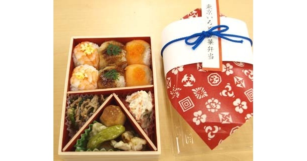 東京産の食材・味付けにこだわった「東京の華　いろどり弁当」(1000円)