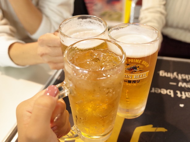 みんなで乾杯っ！