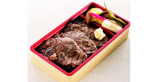 ブランド牛を使った特別コラボ弁当（京王百貨店新宿店/京王プラザホテル札幌の特製白老産ウエムラ和牛焼肉弁当）