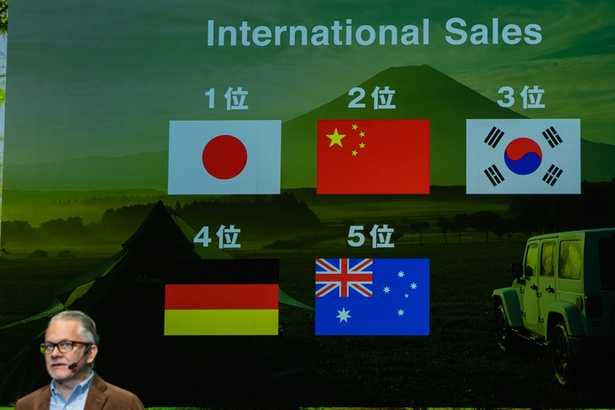 ジープ・ラングラーは北米を除くと、世界で最も販売しているのは日本だという