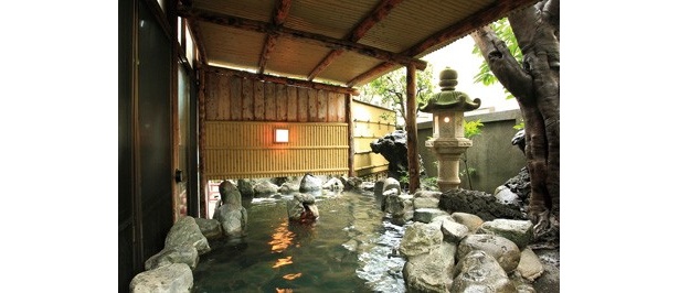 上質な日本庭園のような露天風呂が自慢の「仲乃湯」(横浜市南区)