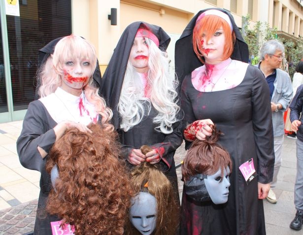 仮装美女も多数！inカワサキ ハロウィン