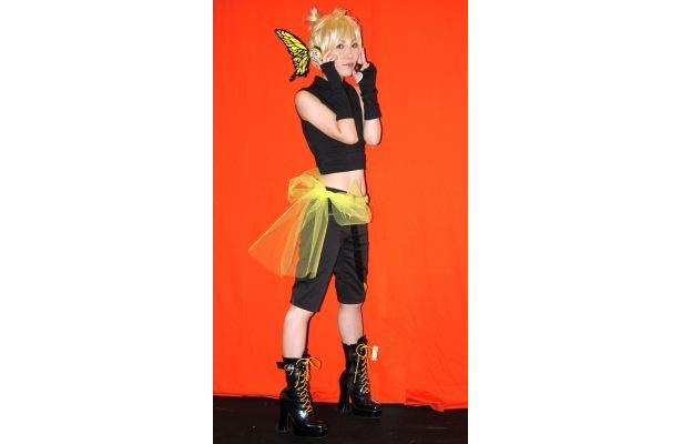 『ボーカロイド』の鏡音レンを演じる涼さん