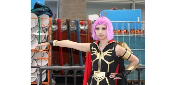 『機動戦士Ζガンダム』ハマーン・カーンを演じる繭民さん(27歳)