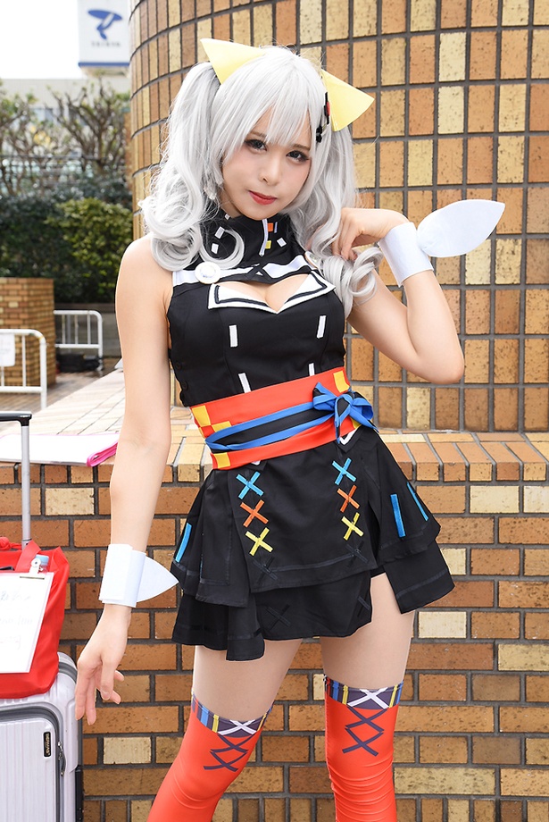 バーチャルYouTuberの輝夜月に扮する ゆかにゅんさん