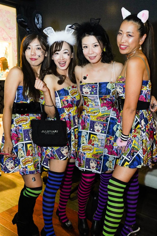 福岡最大級のハロウィンイベントで出会った仮装美女たち