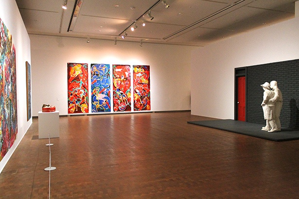 コレクション展では80年代の作品にこだわらず、80年代的なテイストの作品を展示している