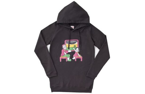 ロングパーカー「ハイジ＆セバスチャン」(6980円/レディス)