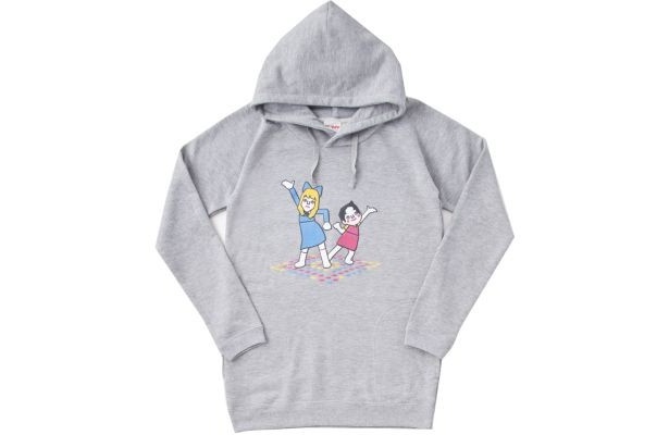 ロングパーカー「ハイジとクララのダンス」(6980円/レディス)　
