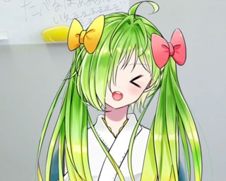 博多弁VTuber“舞鶴よかと”、博多阪急のチョコレートケーキを食べ尽くす！