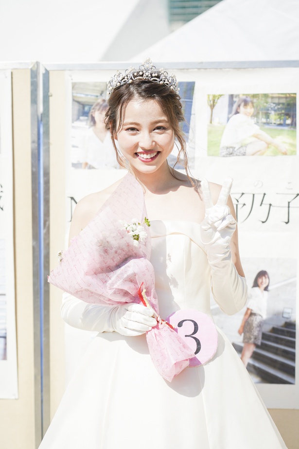 見事2018年のMiss福大に輝いた高橋野乃子さん