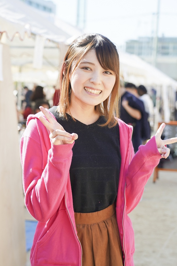 七隈祭で出会った美女。れいさん
