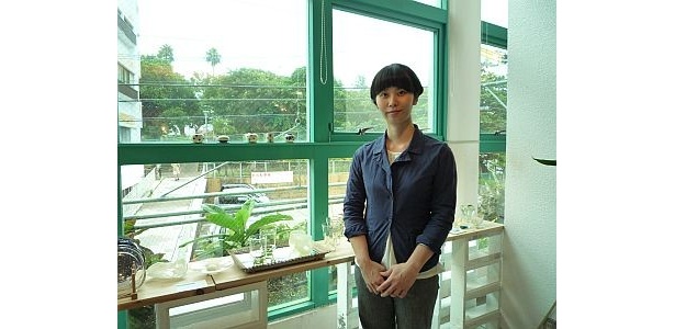 「ふくら舎」店長の東恩納さん