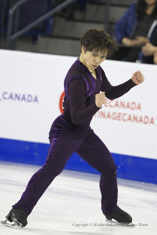 宇野昌磨、スケートカナダでのショートプログラム