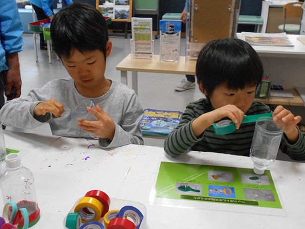 簡単に作ることができるので、小さな子どもでも楽しめる