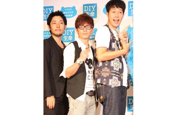 イベントでは、DIYにちなんでいろいろなボケが披露された