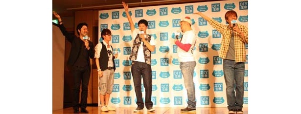 小藪さんが「DIY! DIY!」と叫び出した頃には、一同はストップする、という常連のギャグ