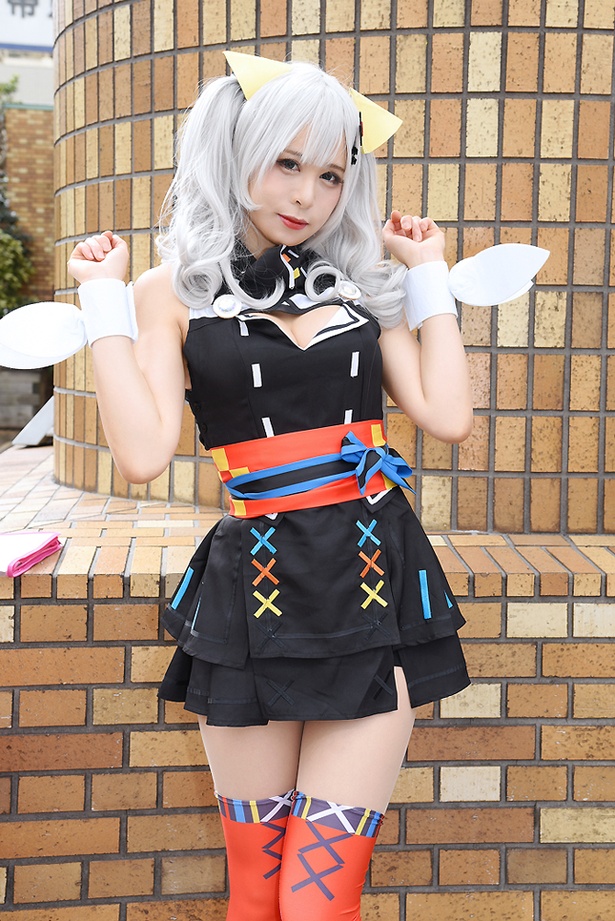 バーチャルYouTuberの輝夜月に扮する ゆかにゅんさん