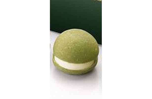 抹茶バンズにはホワイトチョコレートが！
