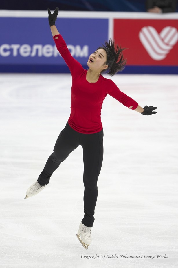 クラウドファンディングを始め、北京五輪を目指すことを宣言した白岩優奈