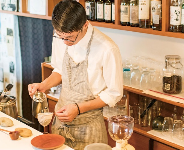 福岡のカフェ 人柄が溶け込んだネルドリップコーヒー 珈琲花坂 ウォーカープラス