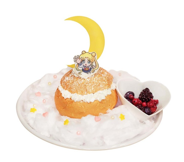 うさぎちゃん 変身よ！ムーンプリズムパワー変身(メイクアップ)デザート(1000円、税別)