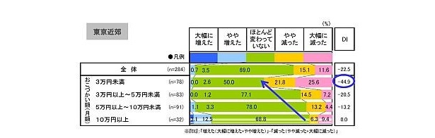 【画像】日本の平均おこづかい金額とそのほかのアンケート結果はこちら
