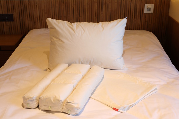  自然の素材の寝具IWATA社のコラボ商品（特許済）