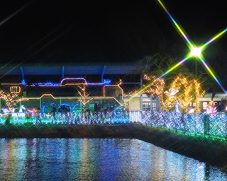 奈良県天理市で冬のイルミイベント「天理市光の祭典2018」が開催