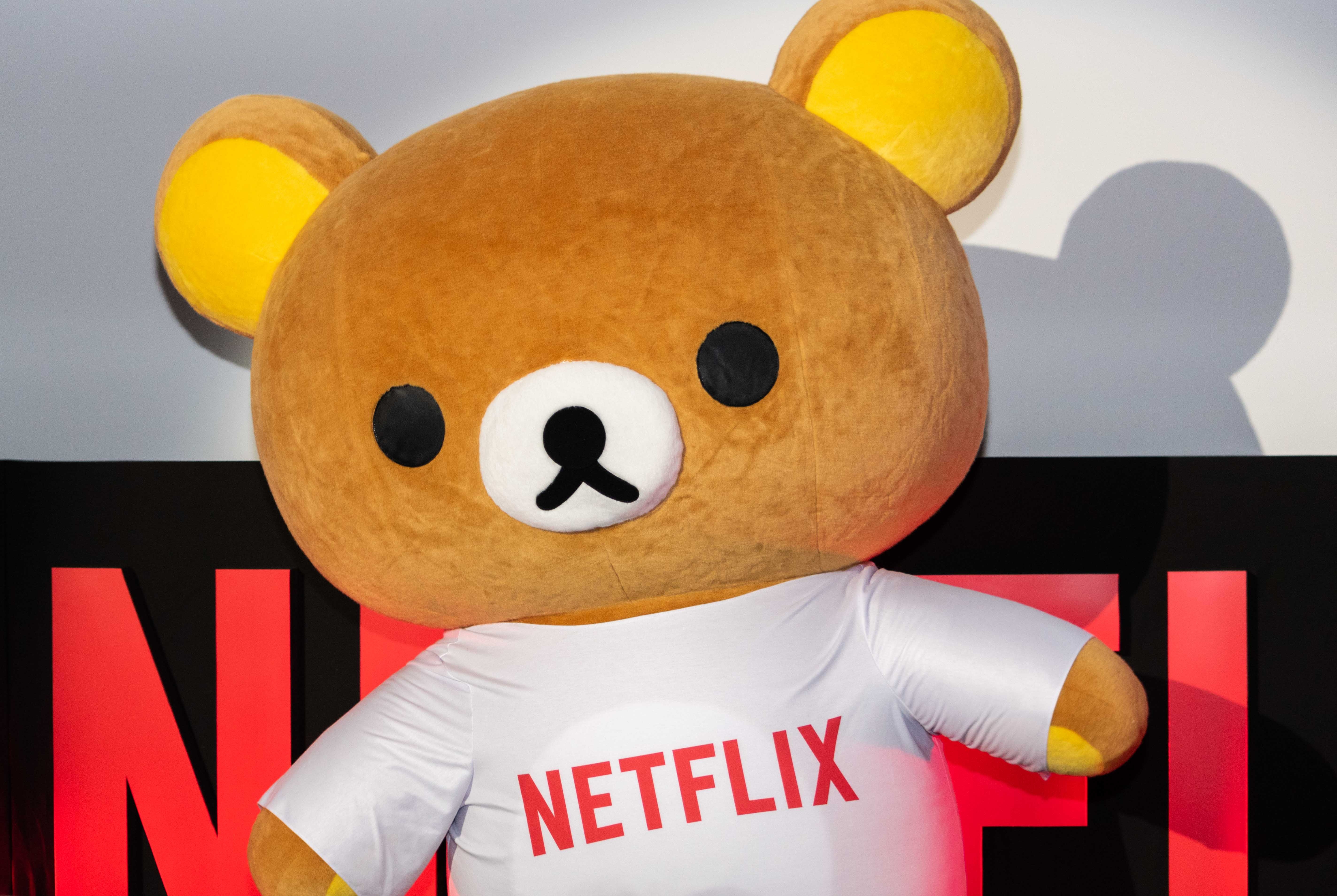 4K制作&世界進出決定に大喜びのリラックマ
