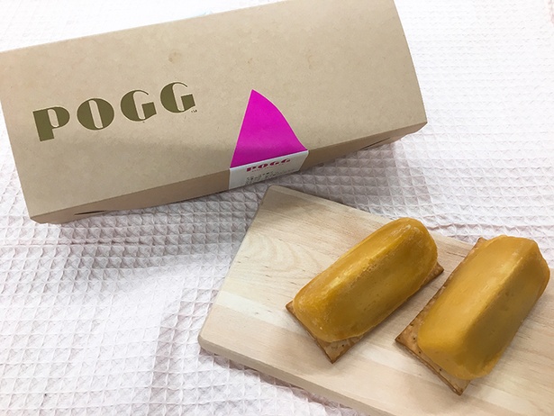 「POGG」の「スイートポテトパイ」は美しい三角形のフォルムが特徴