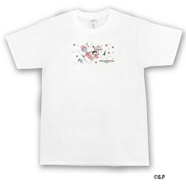 Tシャツ(各税抜2500円)のサイズ展開は160、S、M、L