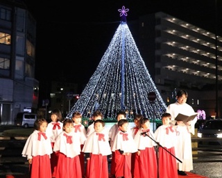 桜井駅前の冬の風物詩！奈良県桜井市「桜井駅前イルミネーション」