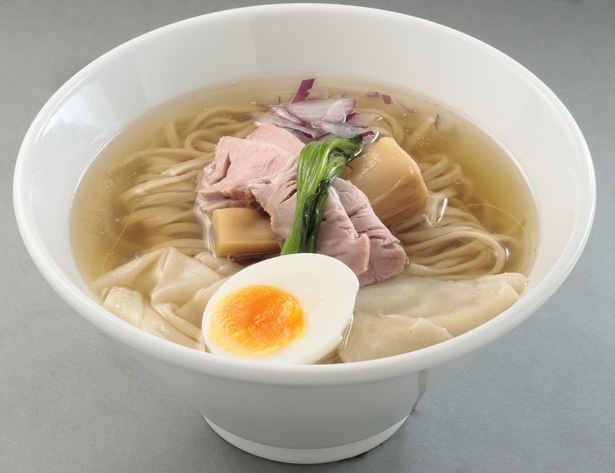 「鶏と魚の塩そば」(850円)/ガチ麺道場(愛知県豊川市)