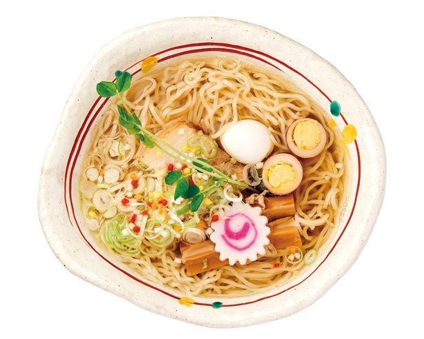 「お茶燻製麺」(750円)/麺 玉響 西尾店(愛知県西尾市)