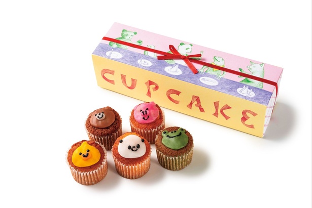 フェアリーケーキフェア「ベイクドZOO」(5個入 1600円)