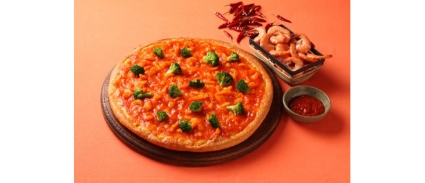 ピザ＋エビチリ！　横浜が誇るオリジナルピザの味とは？