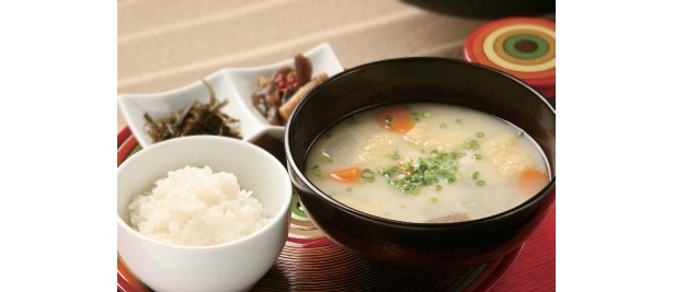 【写真】ヨダレもの！ 吟味した味噌と具材で作った「みそ汁」