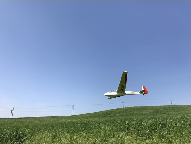 【写真を見る】大分県久住滑空場で空を舞うグライダー