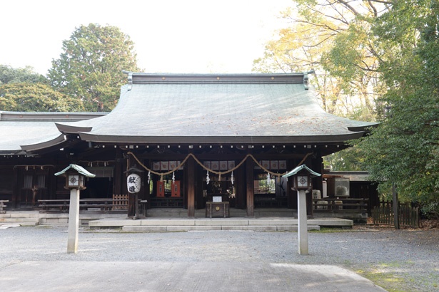 名水の神社で盗難よけ。境内には重要文化財の茶室などがある/水無瀬神宮